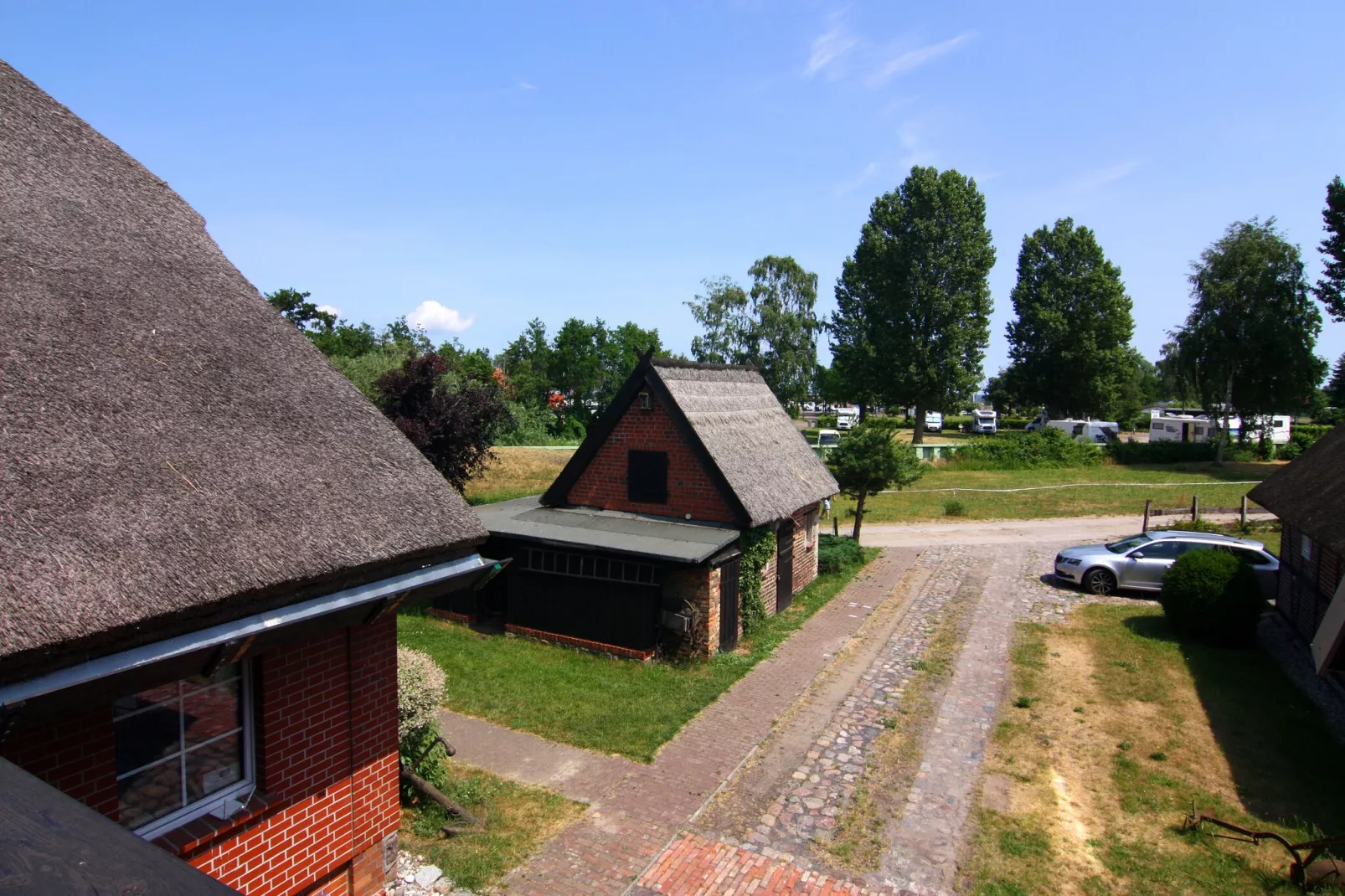 Fewo Strandanker 160 m² 6 P-Uitzicht zomer