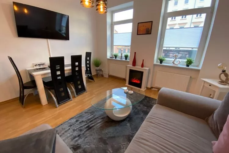 Appartement in Rostock / 1-5 Personen-Woonkamer