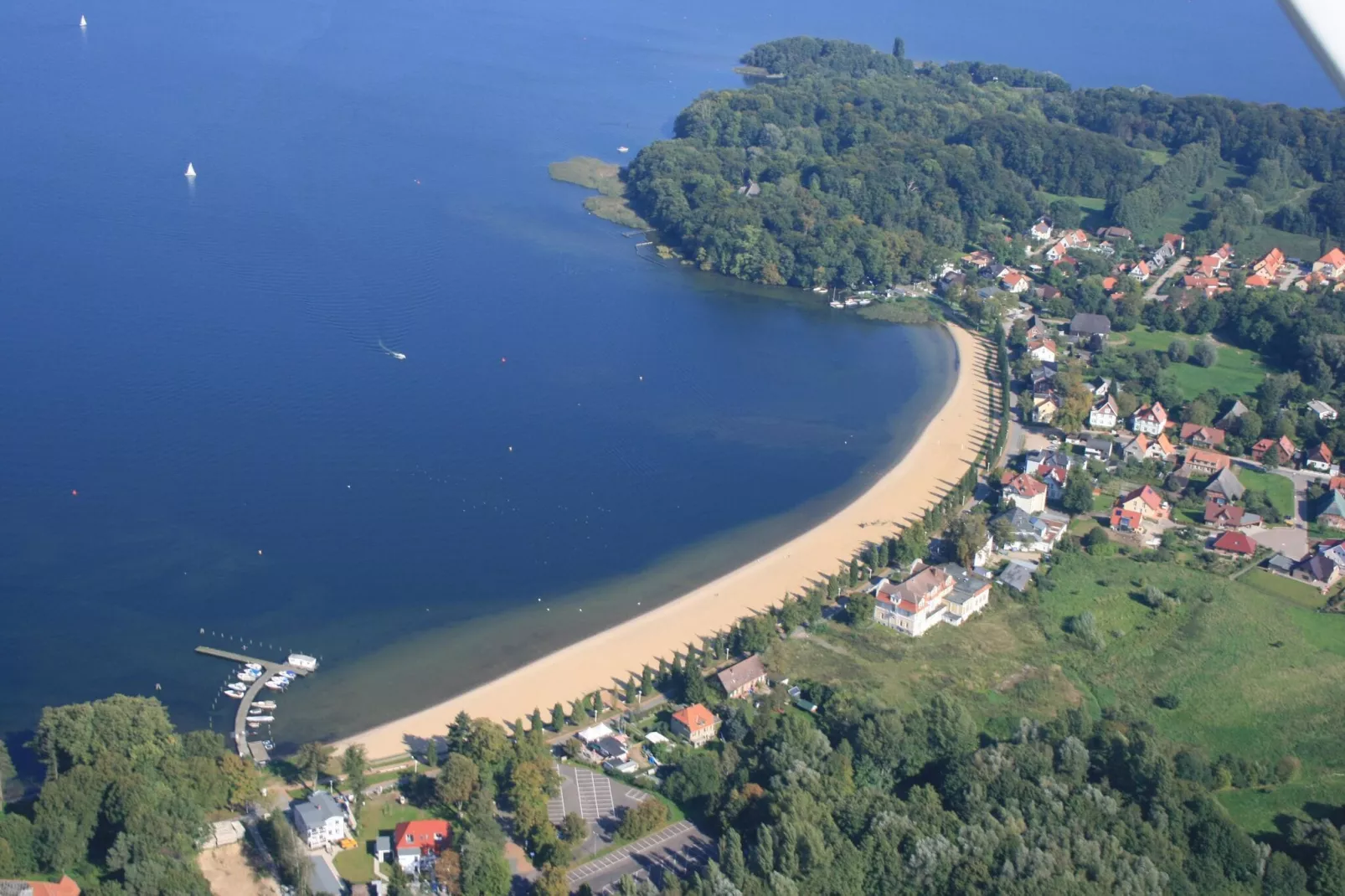 Reetdachhaus-Gebieden zomer 20km