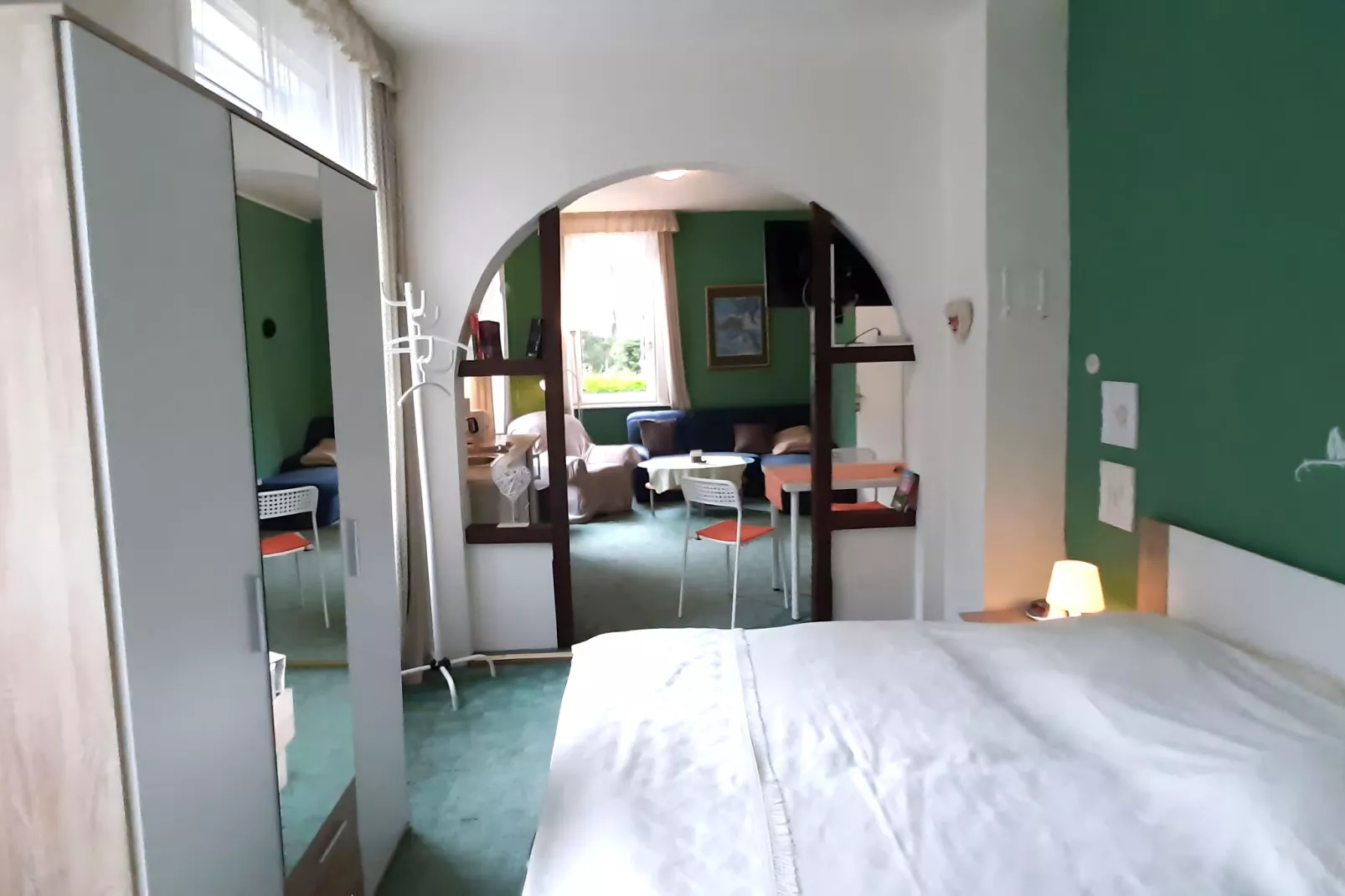 Ferienapartment Romatik in Wildemann Harz-Slaapkamer