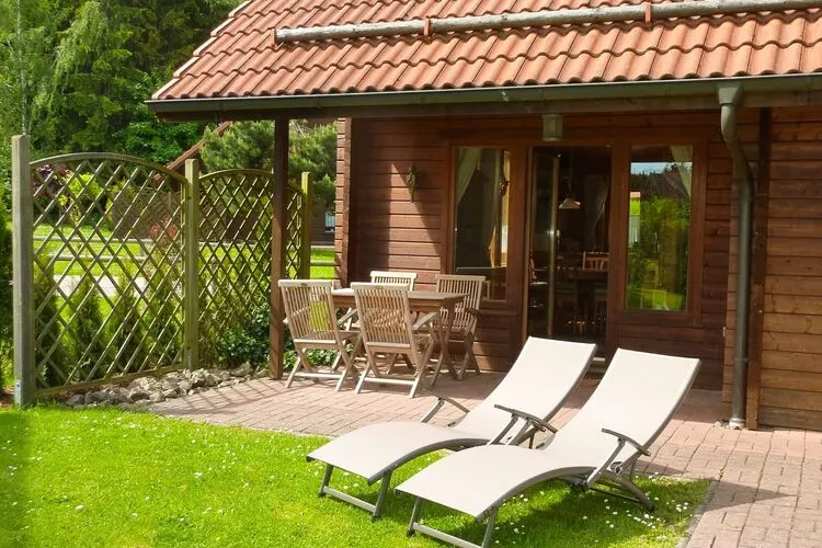 Ferienhaus in Hasselfelde - Haus 48 Blauvogel-Terrasbalkon