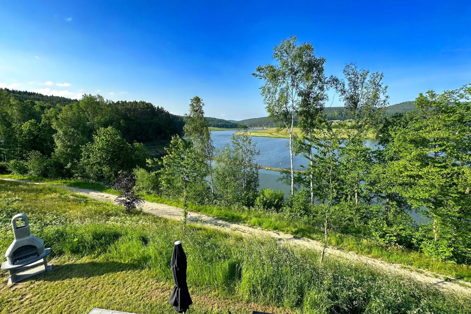 FERIENDORF SEEBLICK - Tiny Chalet am Eixendorfer See-Gebieden zomer 1km