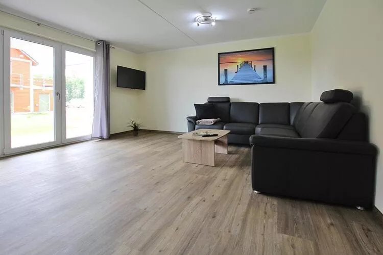 Apartment Hafenflair / Haus 3 EG-Wohnung 9 3 Personen-Woonkamer