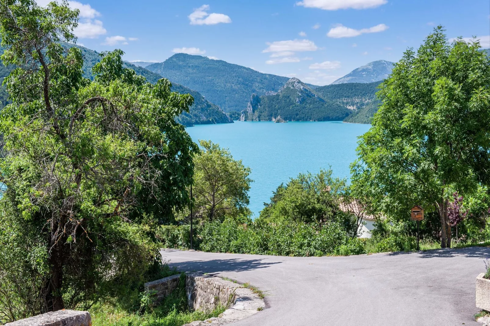 Bella Vista-Gebieden zomer 20km