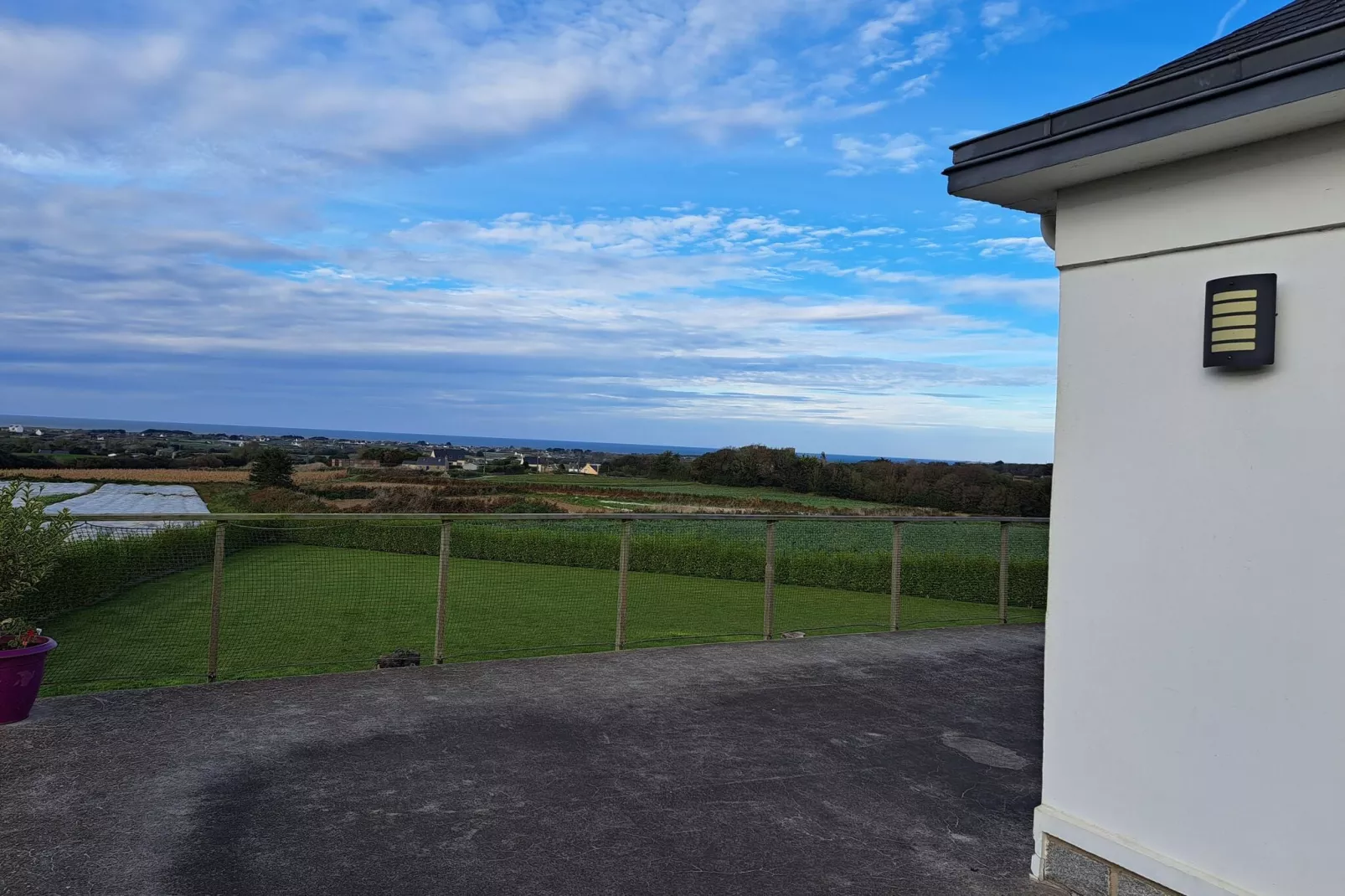 Ferienhaus mit Meerblick Cléder 4 Pers-Uitzicht zomer