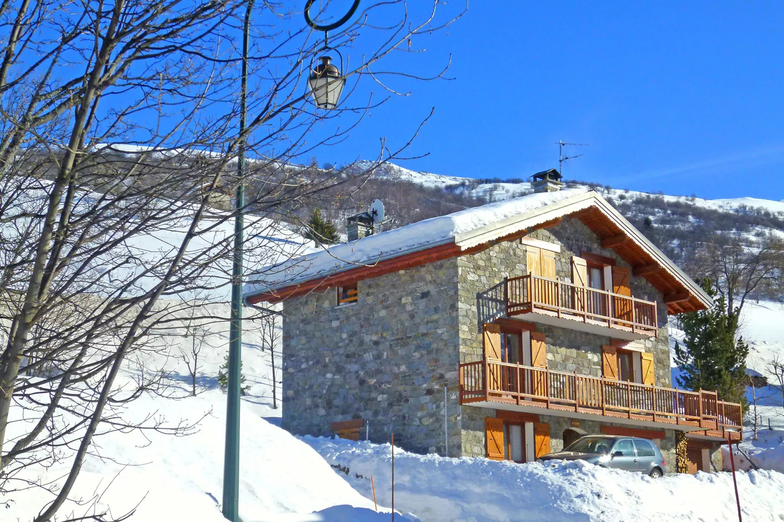 Chalet Flocon de Belleville-Exterieur winter