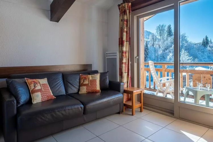 Résidence La Belle aux Bois -  Megève // Apt 1 pc 2 pers 1 bébé-Binnen