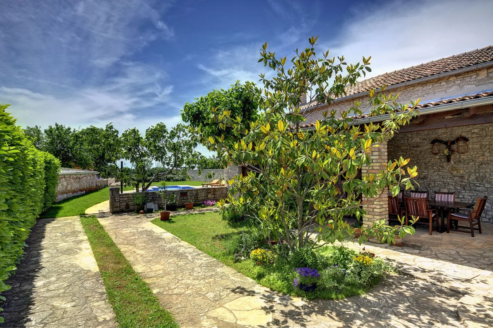 Villa Orbanici-Terrasbalkon