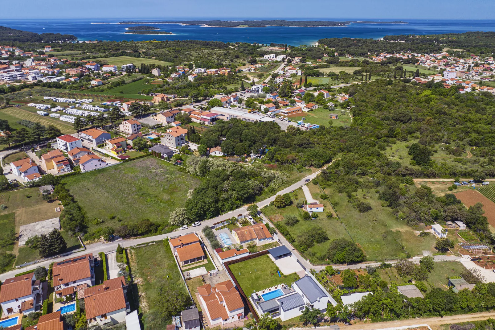 Villa Linea-Gebieden zomer 5km