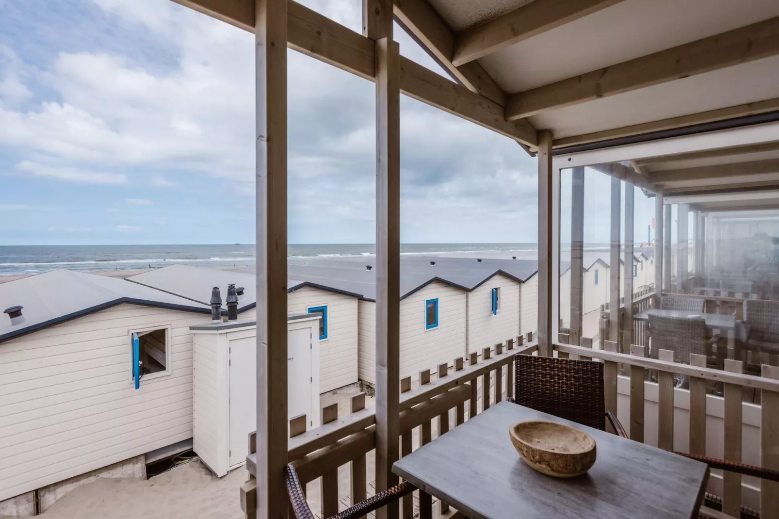 Resort Beach Houses Wijk aan Zee 2-Terrasbalkon