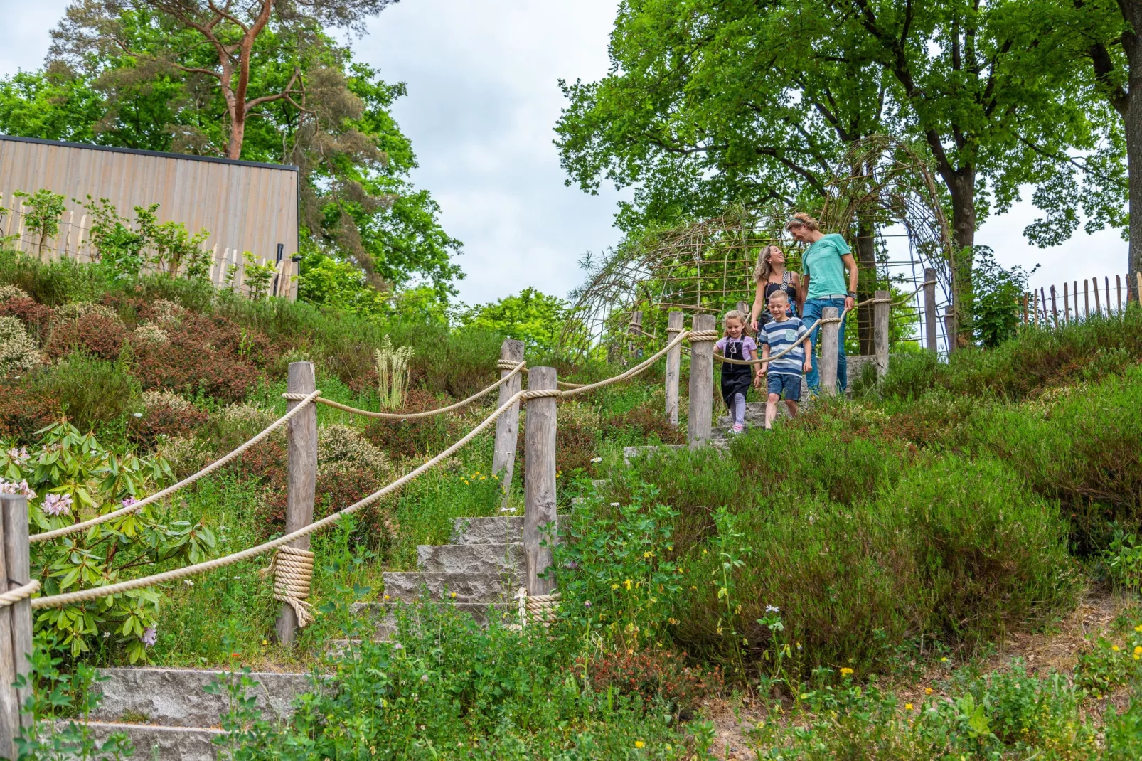 Resort Maasduinen 19-Gebieden zomer 1km