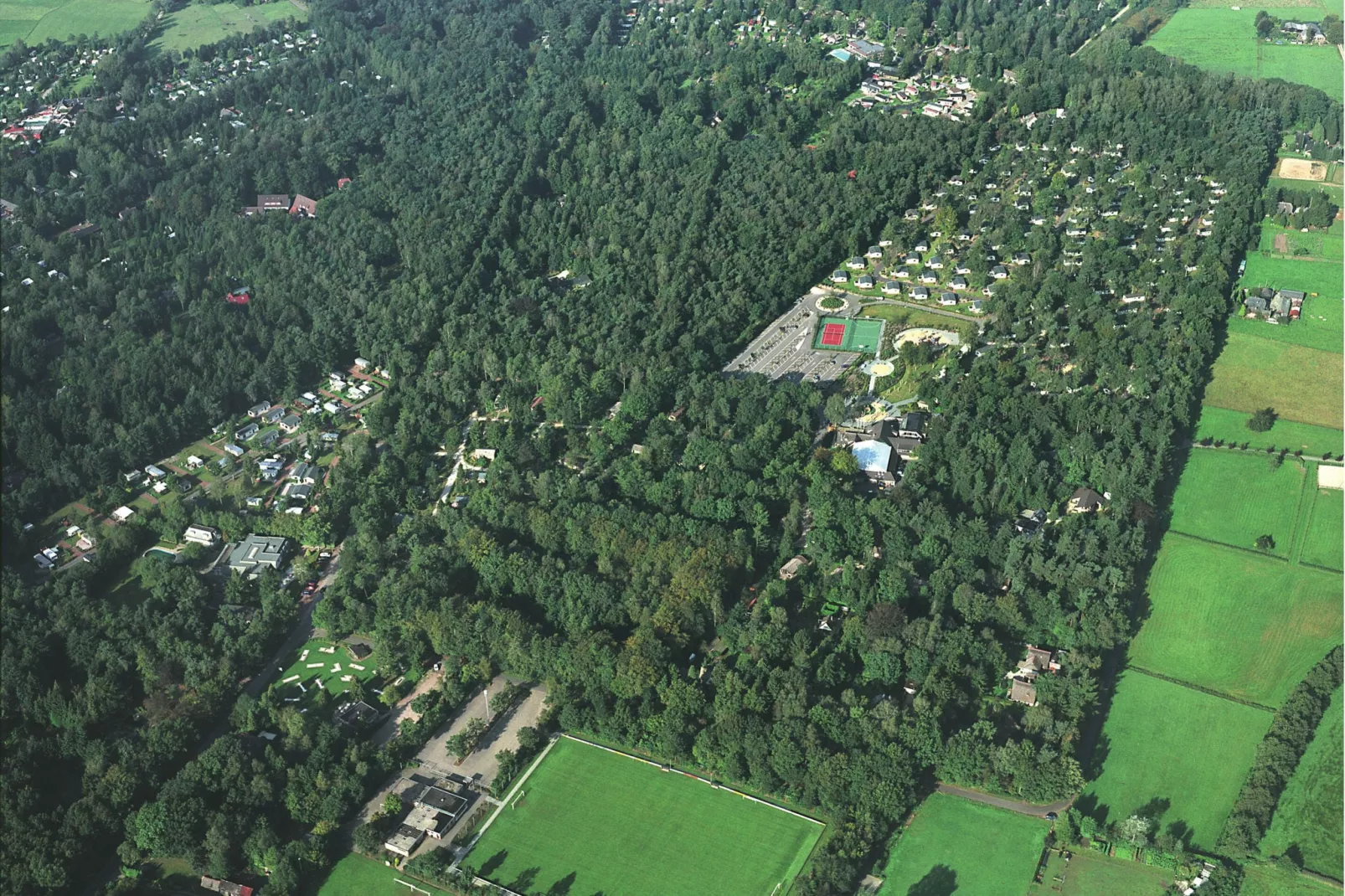 Bospark de Schaapskooi 10-Gebieden zomer 1km