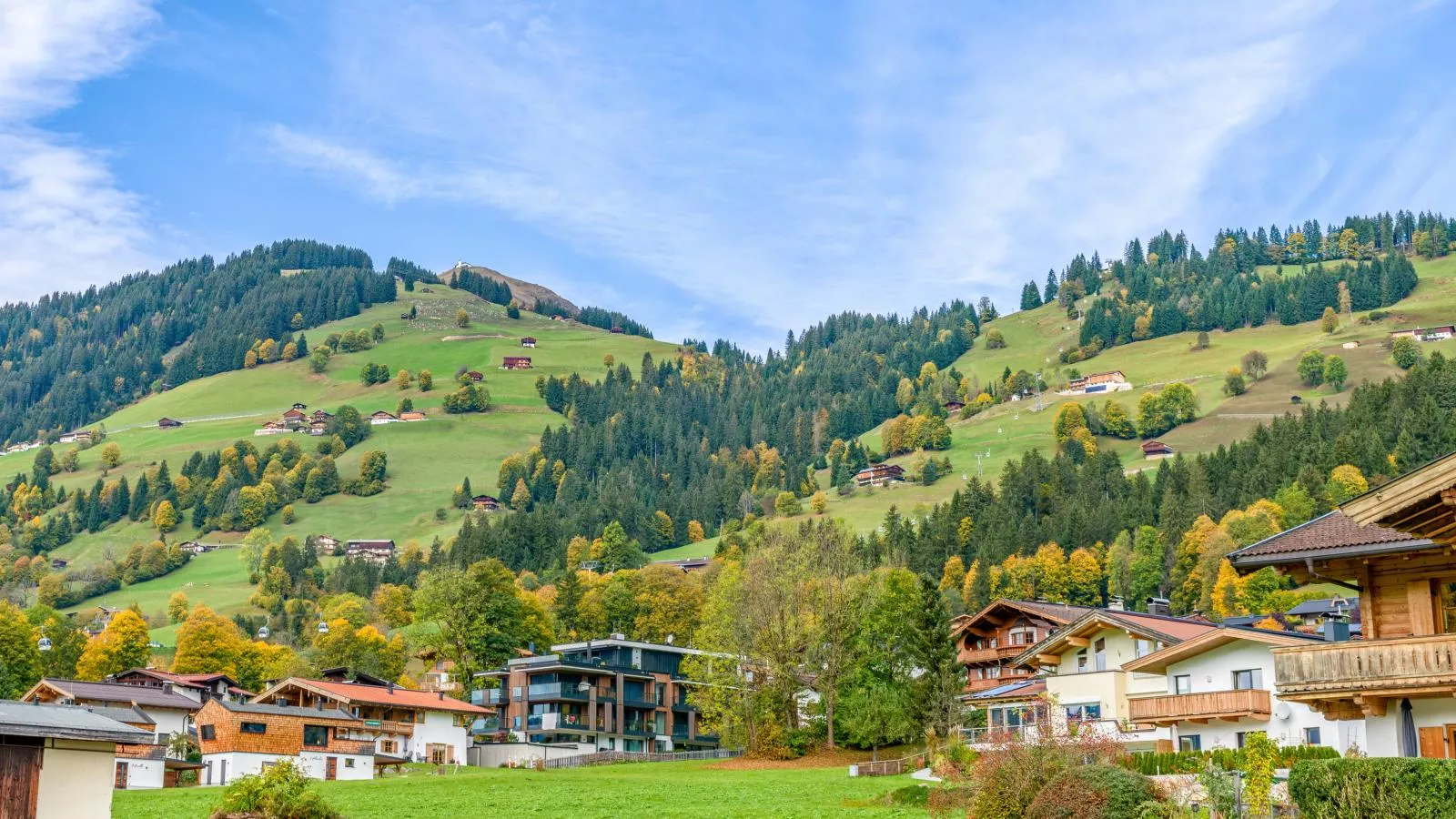 Appartementkombination Brixnerwirt III und IV-Gebieden zomer 5km