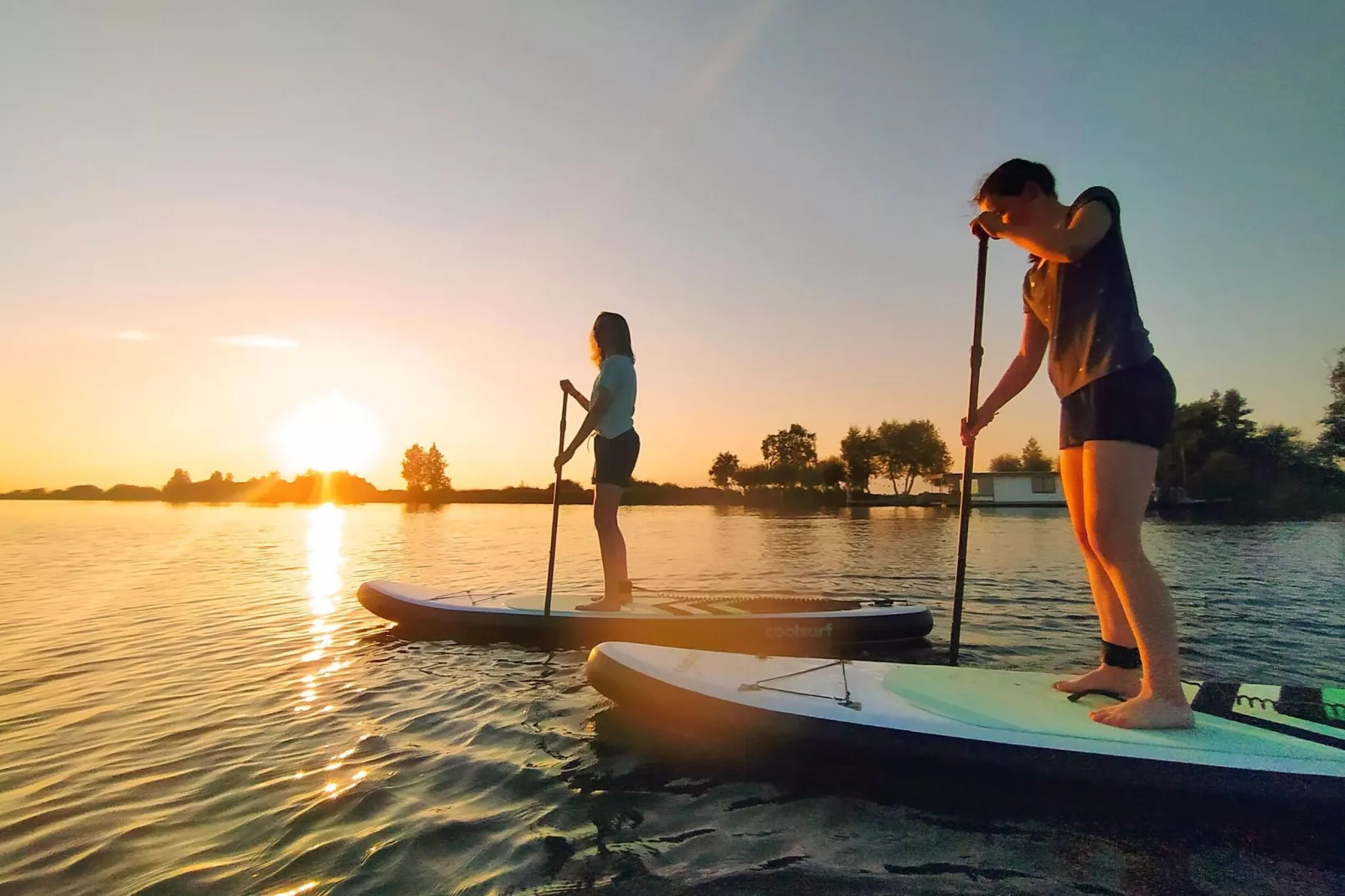 Luxe glamping met badkamer 2-Gebieden zomer 1km