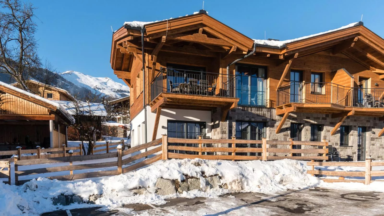 Luxury Tauern Suite Walchen Kaprun 1-Exterieur winter