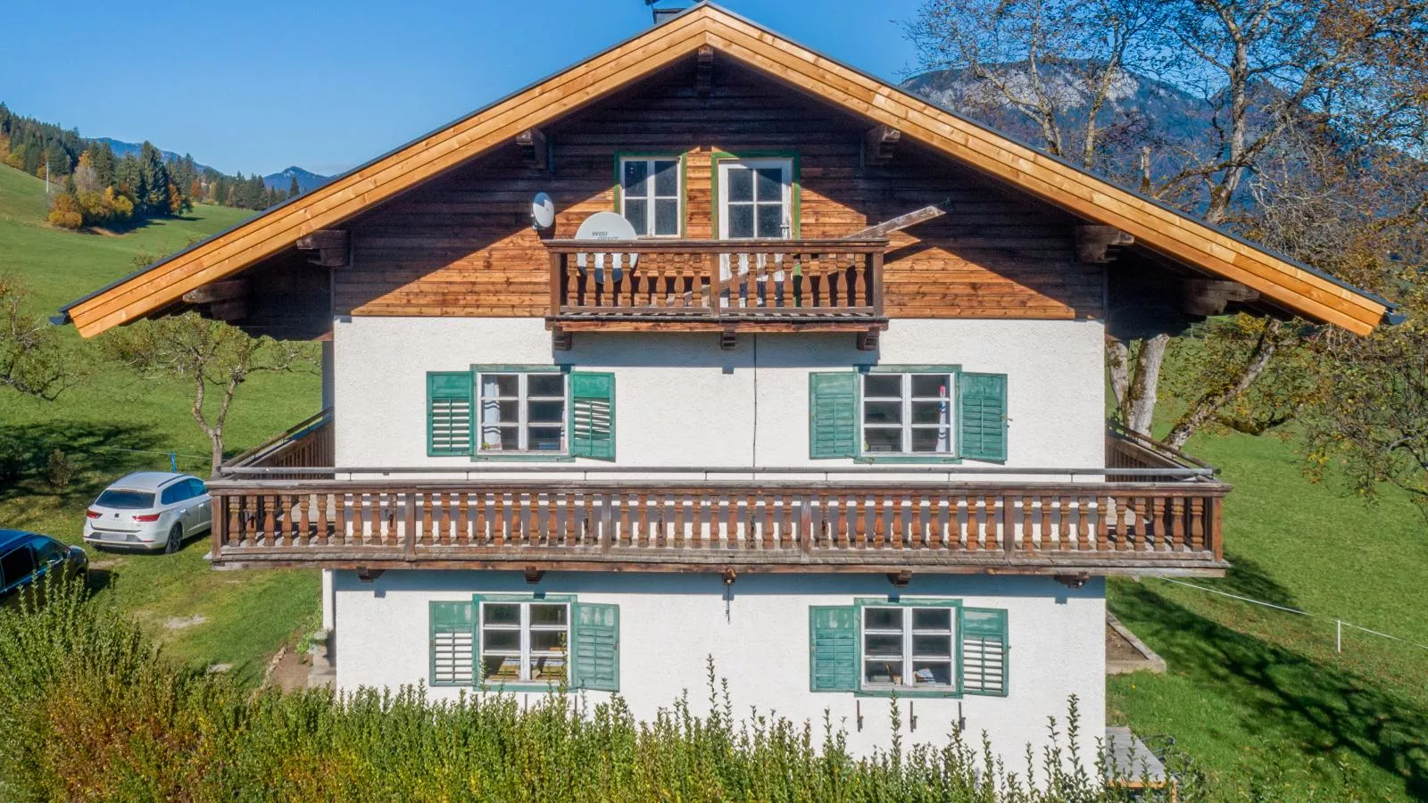 Landhaus Platzl-Buitenkant zomer