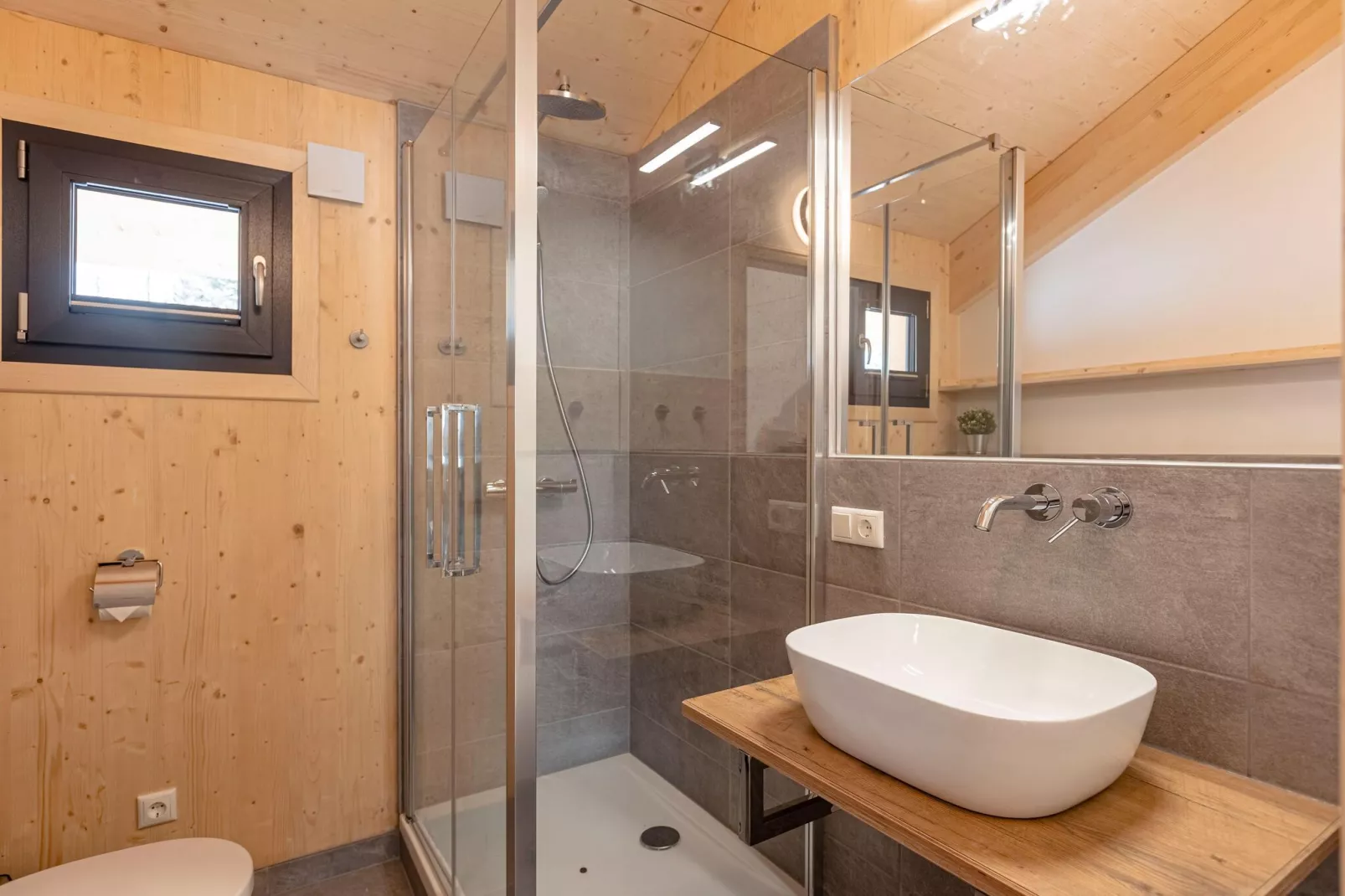 Naturchalets Turracher Höhe 1-Badkamer