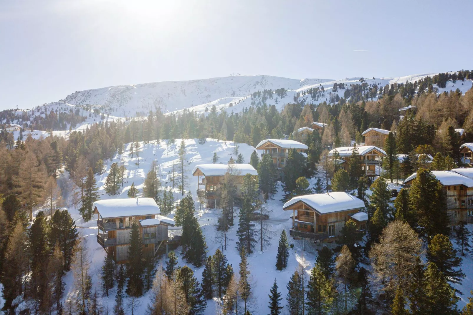 Naturchalets Turracher Höhe 1-Uitzicht winter