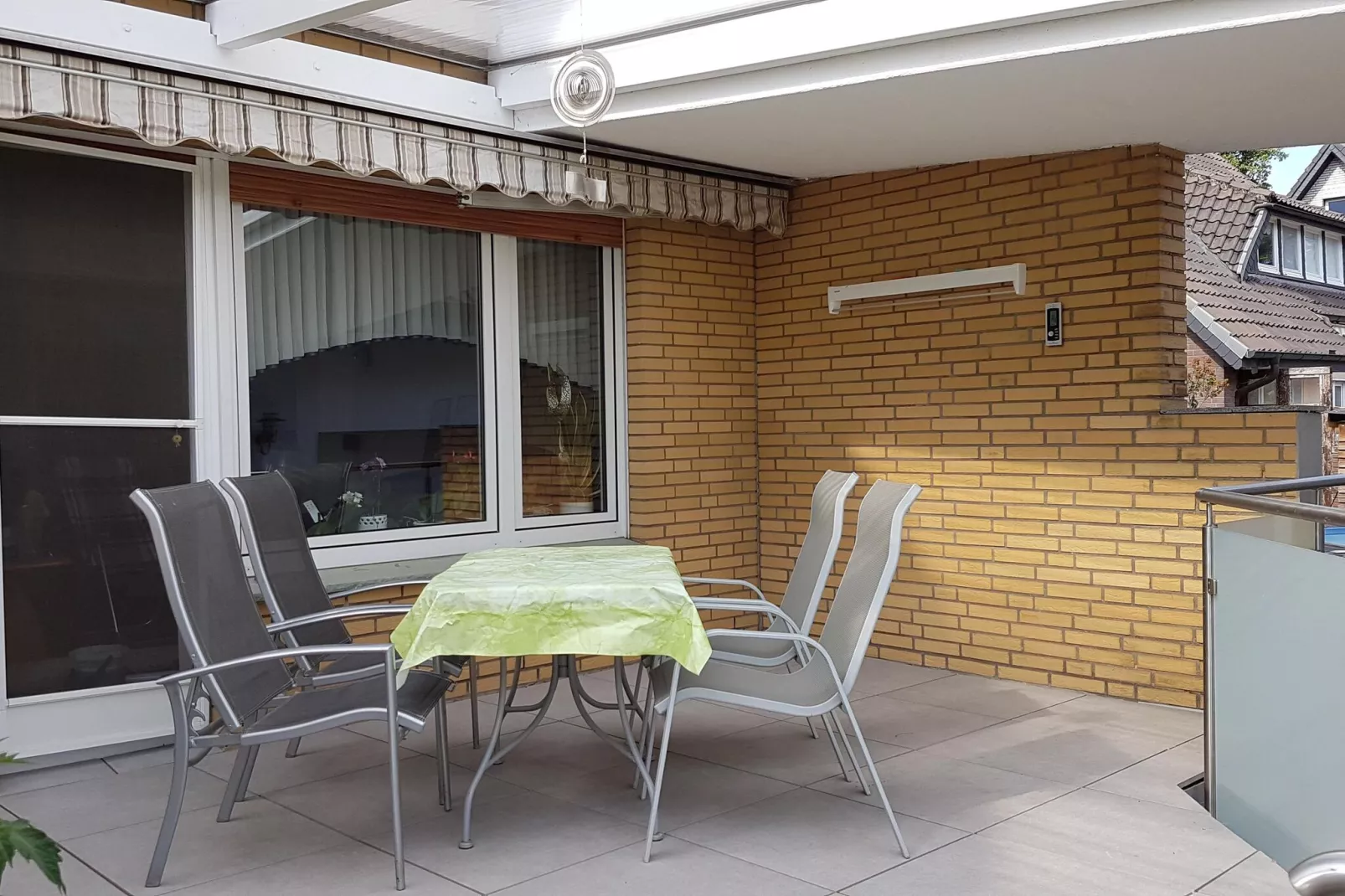 Schöne Ferienwohnung in Bissendorf nähe Osnabrück-Terrasbalkon