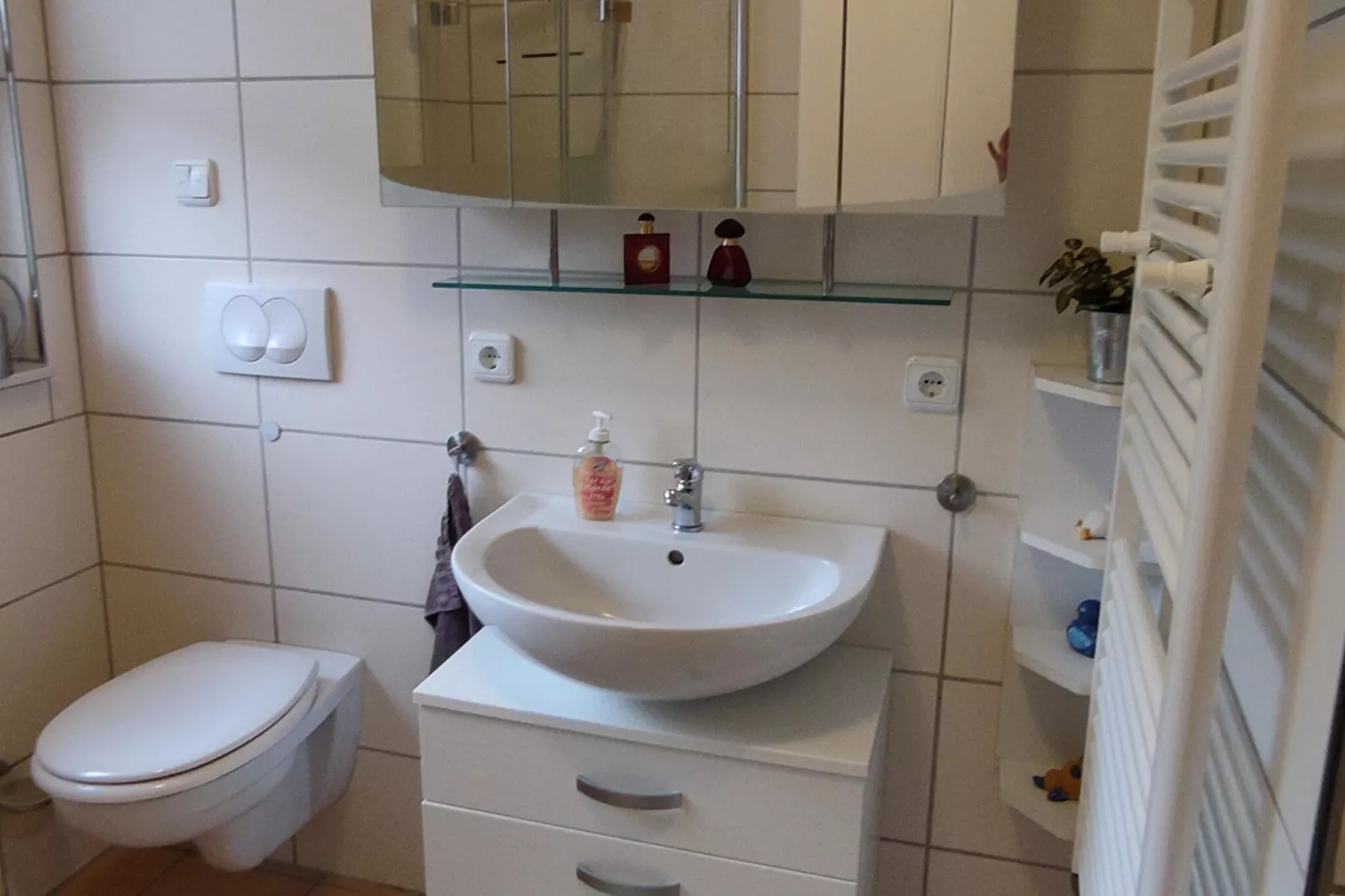 Schöne Ferienwohnung in Bissendorf nähe Osnabrück-Badkamer