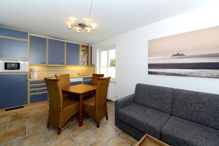 Apartments, Wyk auf Föhr-2-Raum-App. im EG, 40 qm, Typ Nr. 1 Andersen-Woonkamer