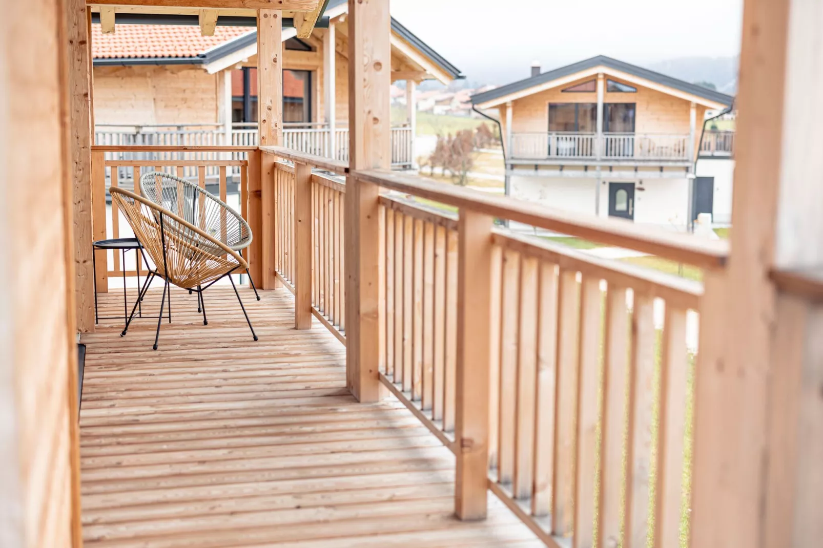 Inzell Chalets - 10 Pax-Terrasbalkon