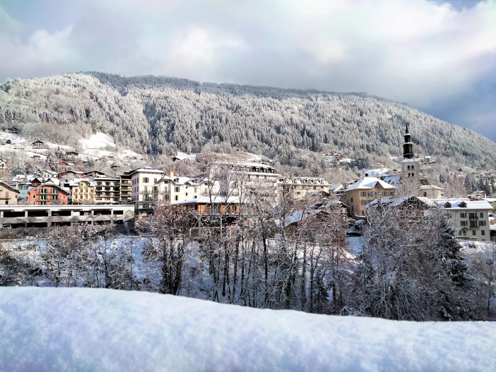 Les chalets du soleil-Omgeving