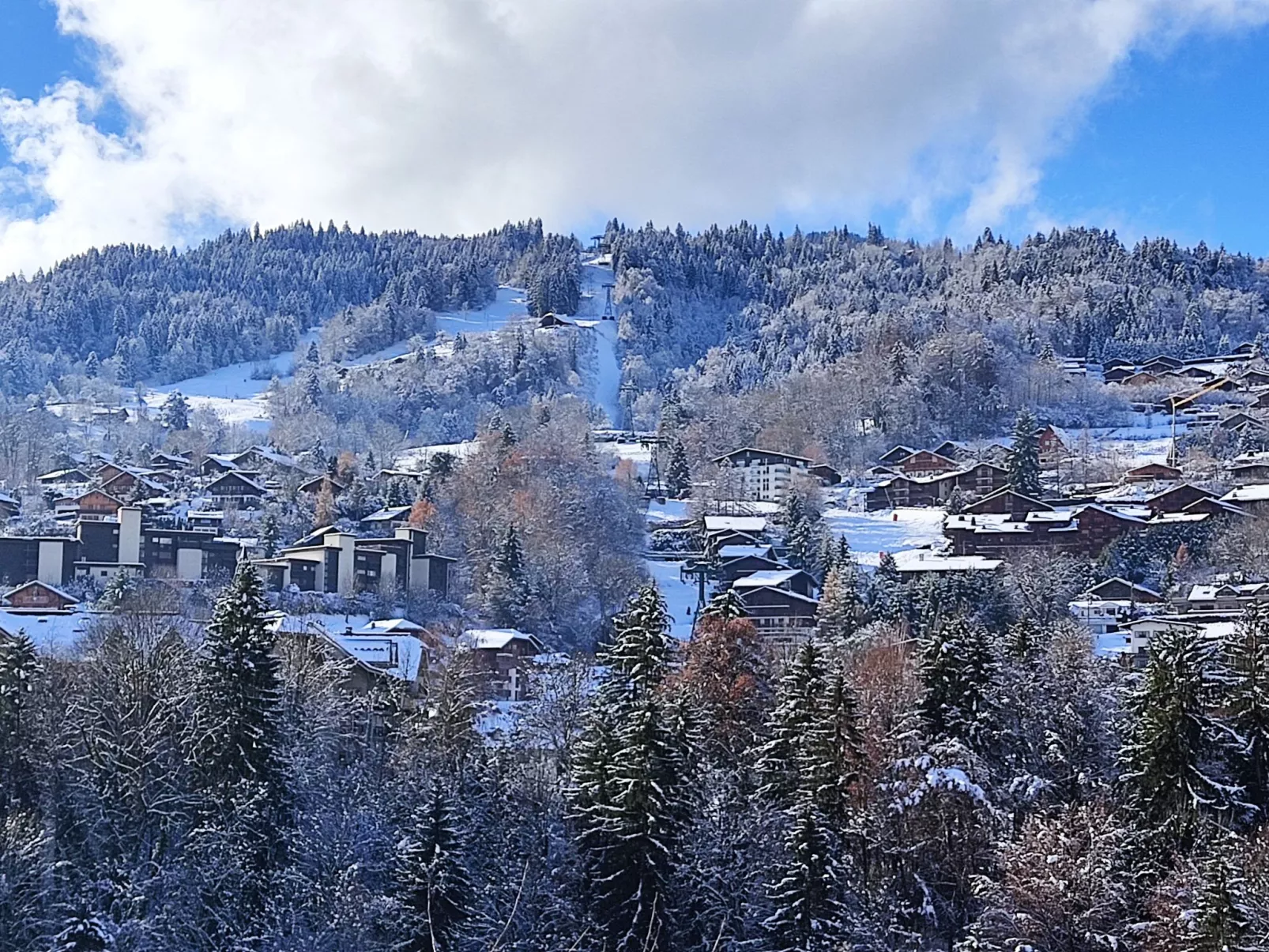 Les chalets du soleil-Omgeving