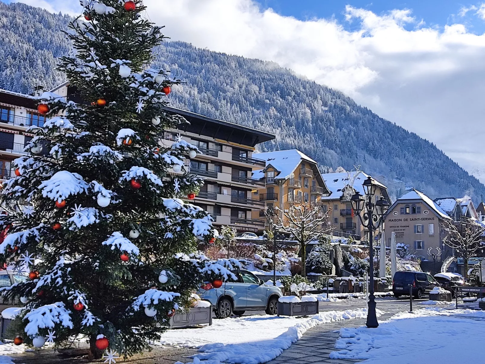 Les chalets du soleil-Omgeving