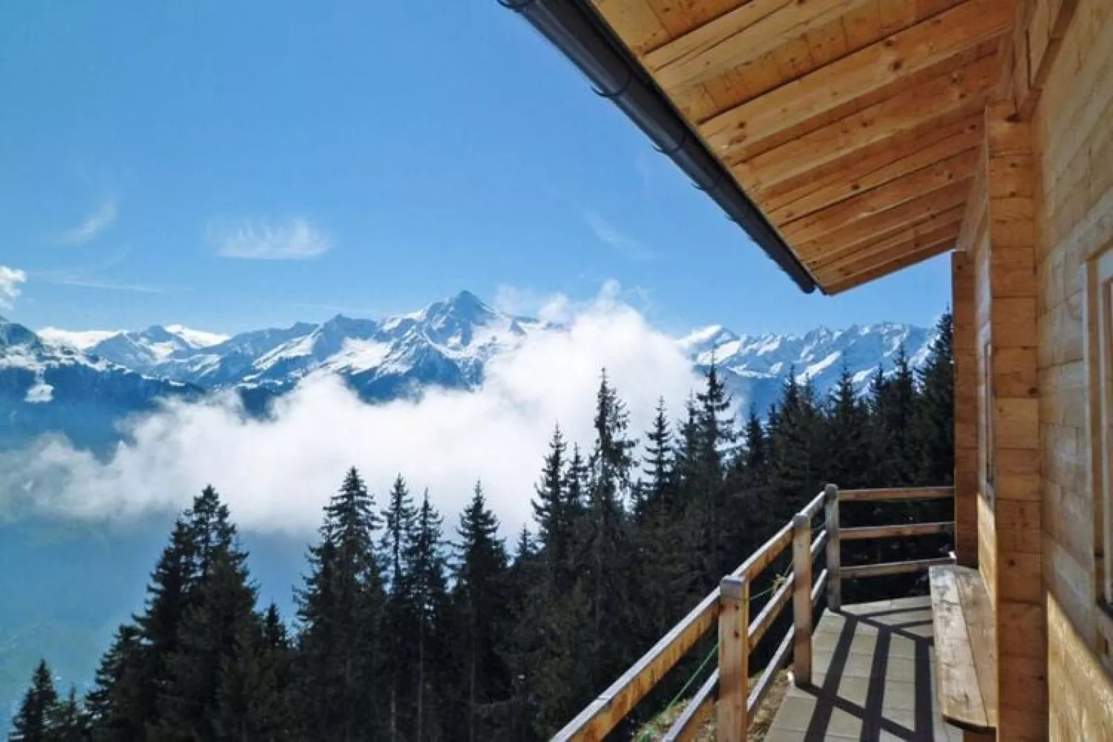 Almhütte Nase-Uitzicht winter