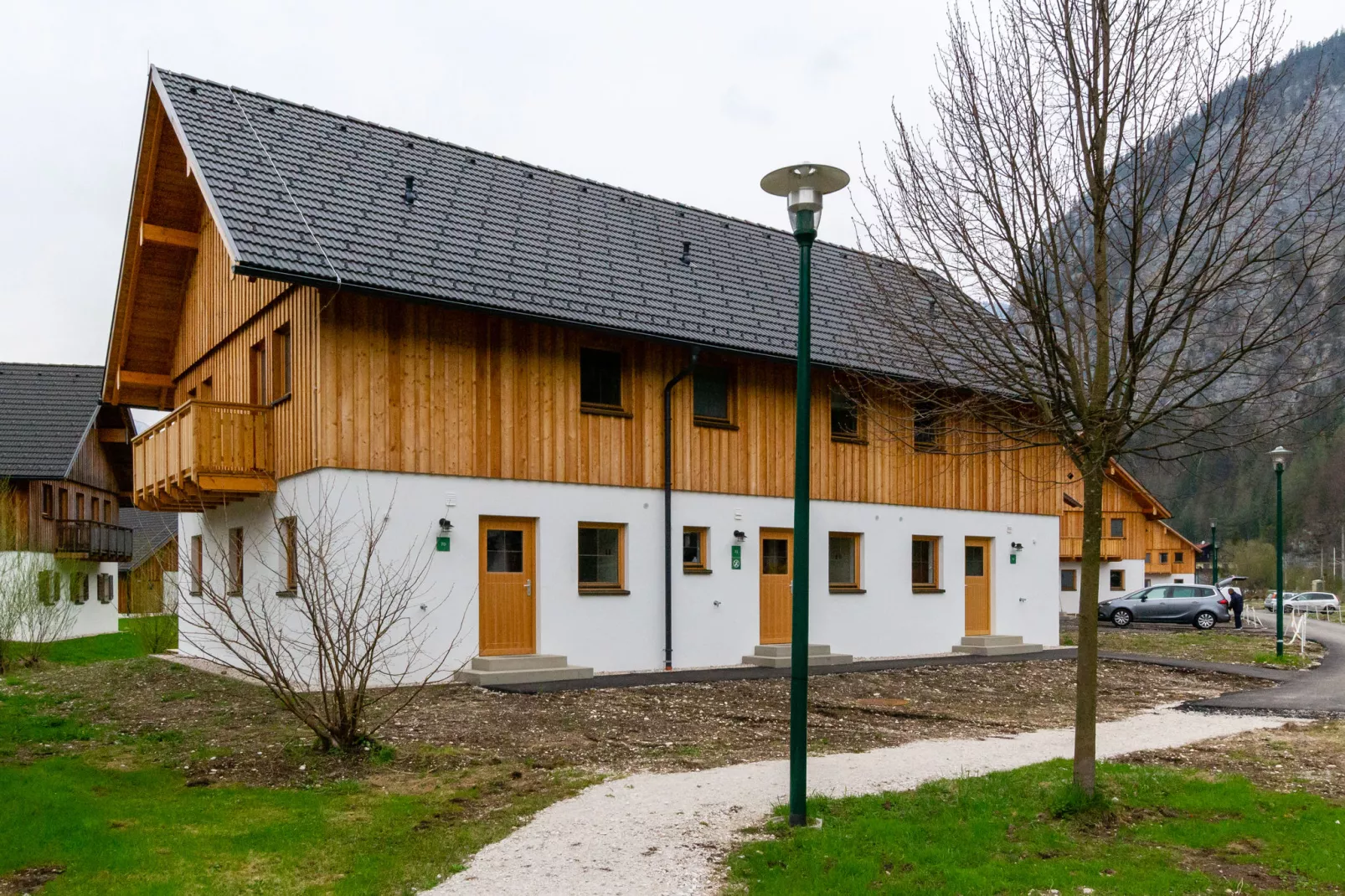 Luxery Salzkammergut Chalet G-Buitenkant zomer