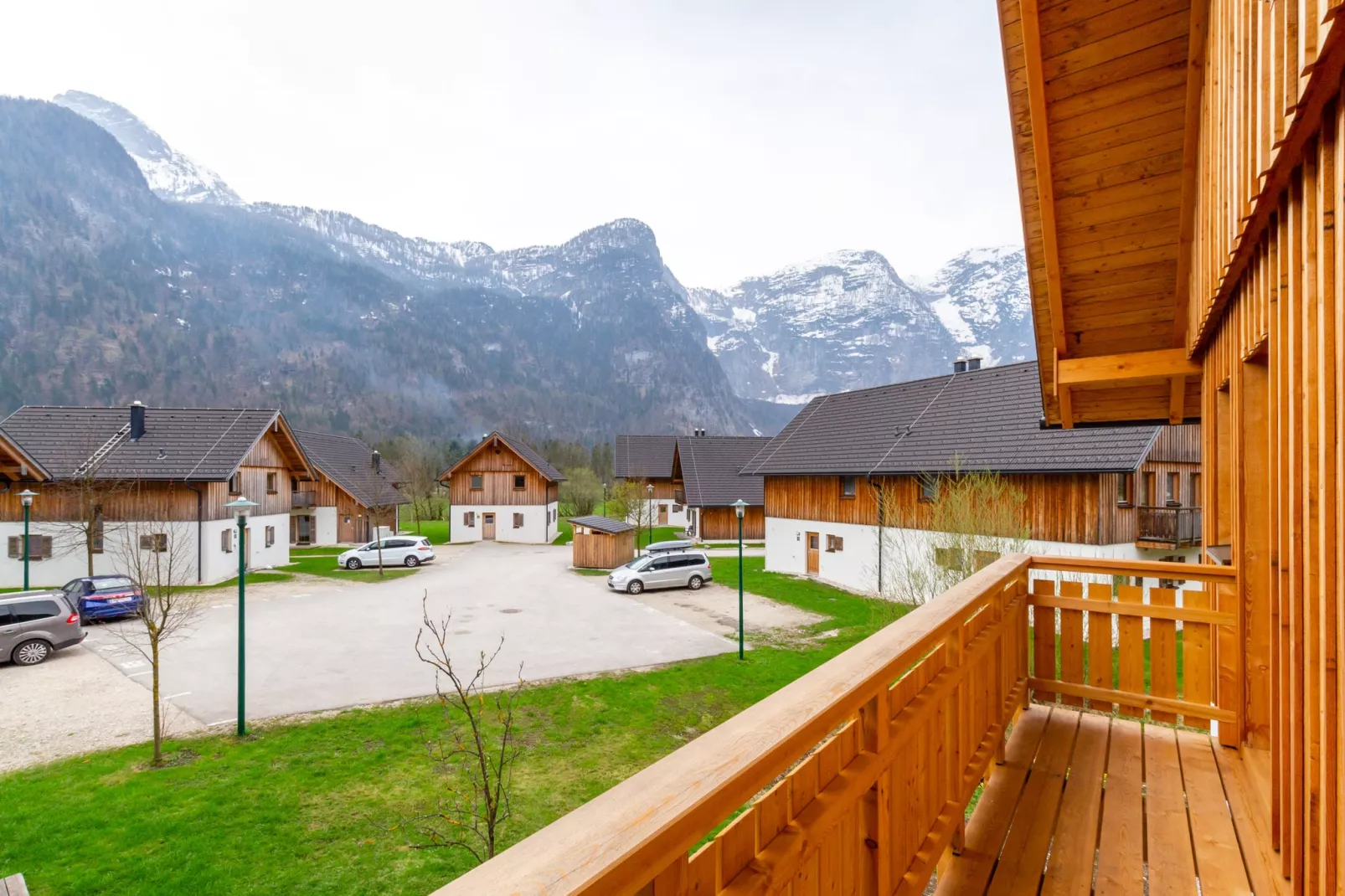 Luxery Salzkammergut Chalet G-Uitzicht zomer