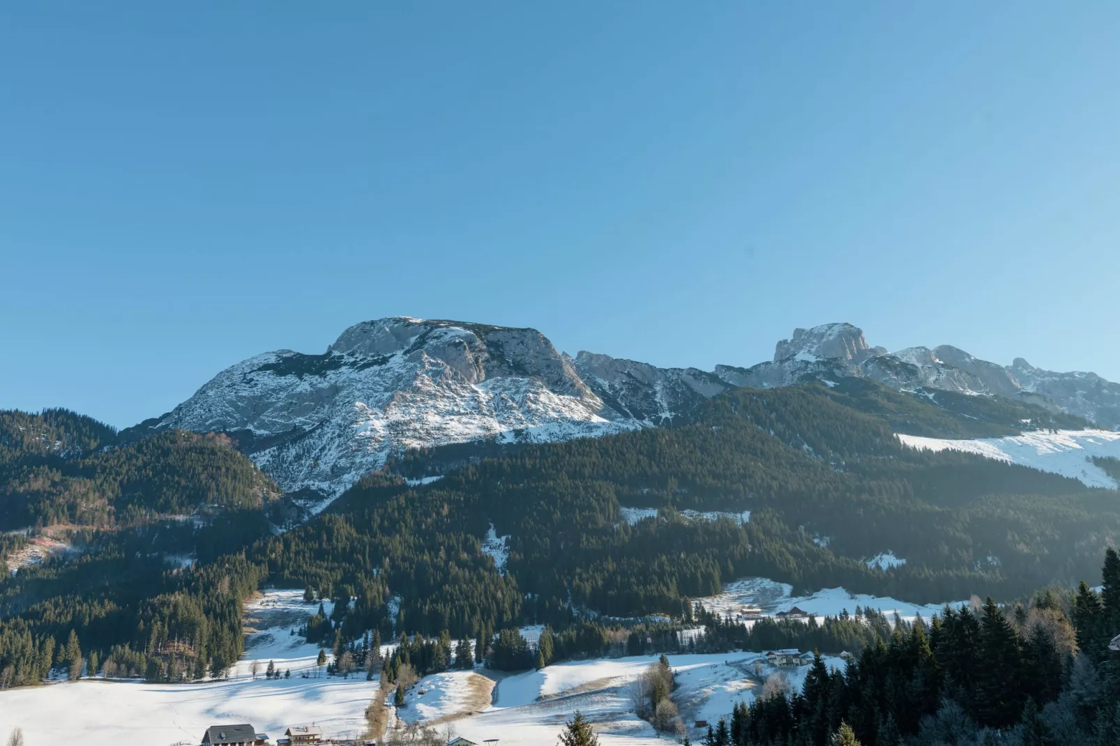 Alpendorf Dachstein West 6-Gebied winter 1km