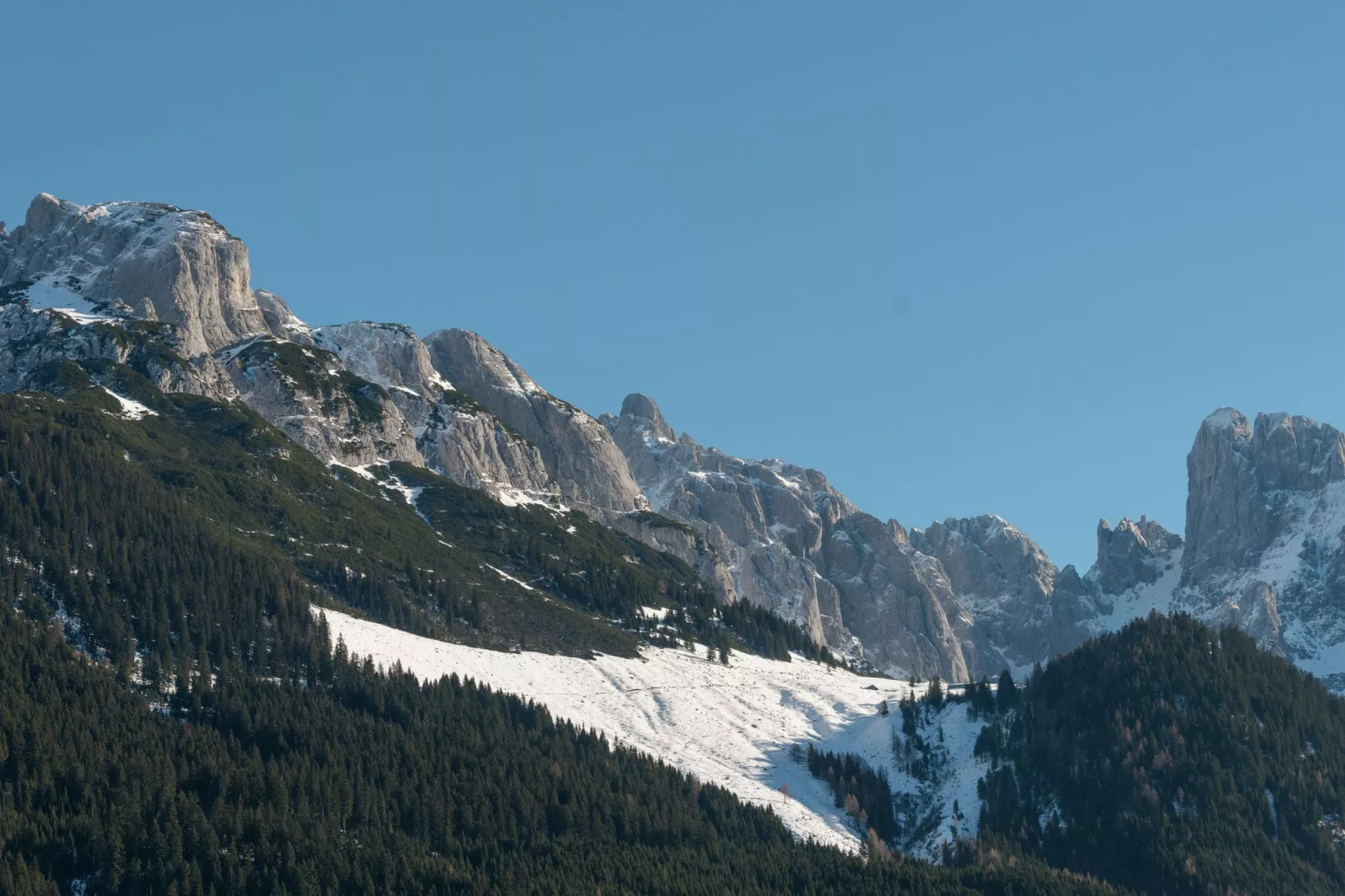 Alpendorf Dachstein West 5-Gebied winter 1km