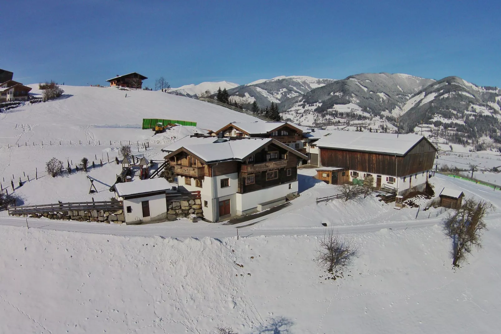 Apartment Oberaigen-Exterieur winter