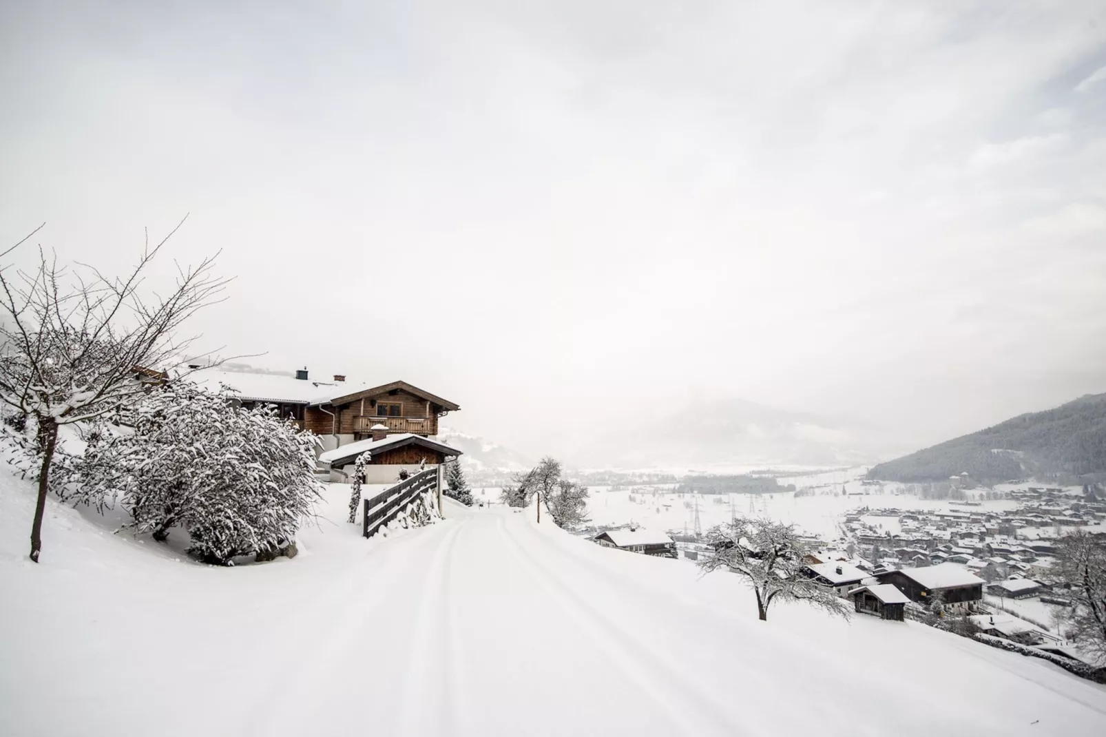 Apartment Oberaigen-Exterieur winter