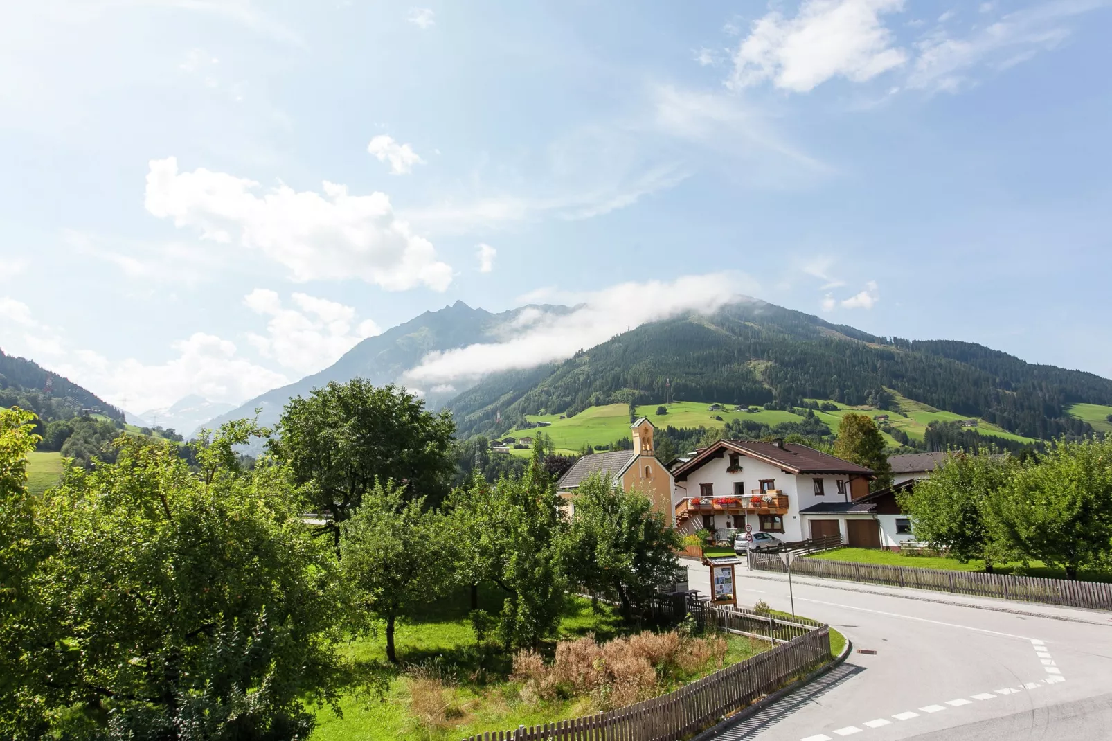 Ruim vakantiehuis in Salzburgerland met veel privacy-Uitzicht zomer