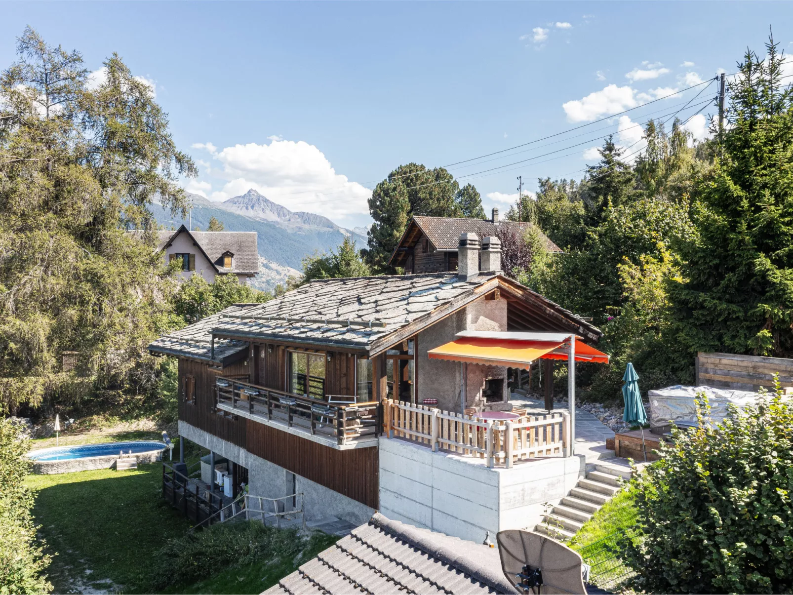 Chalet Mayens-Buiten