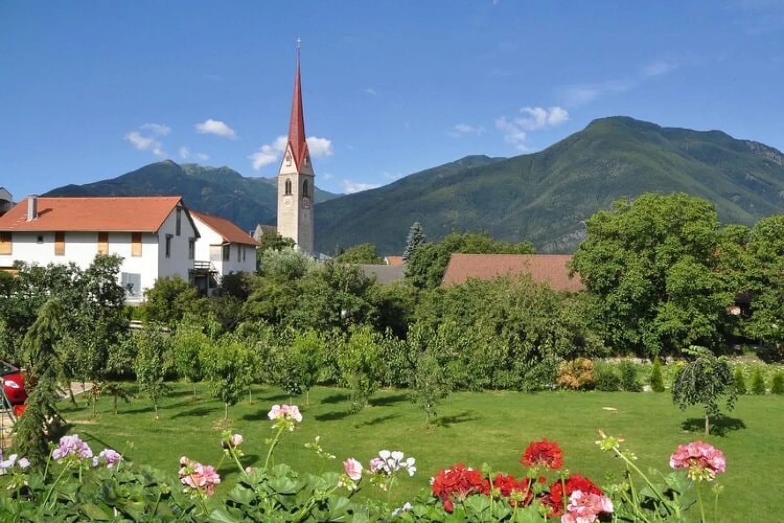 Stocknerhof - Plose und Gitschberg-Uitzicht zomer