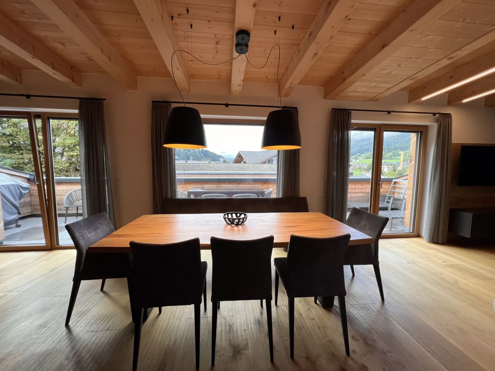 Penthouse large Bergblick 19-Binnen