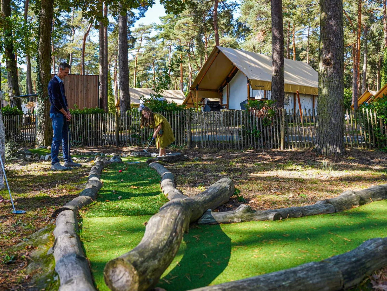 Papendaal lodge 6 Glampingtent-Binnen