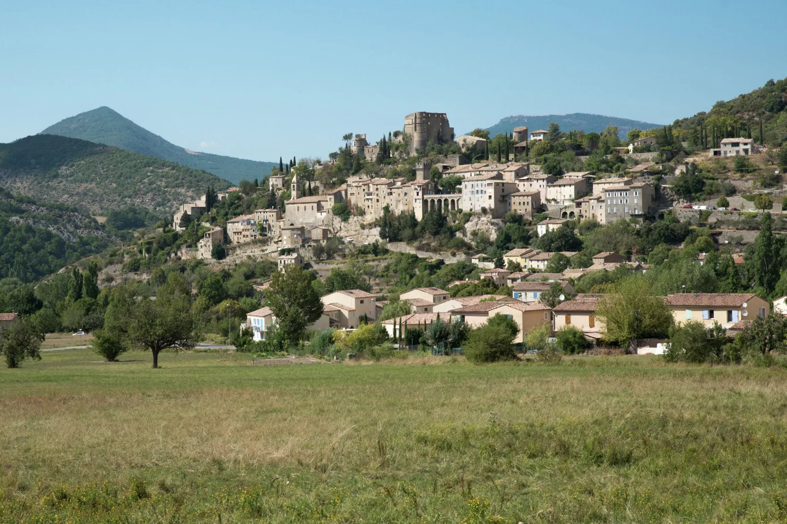 Au château près du Ventoux V-Gebieden zomer 1km