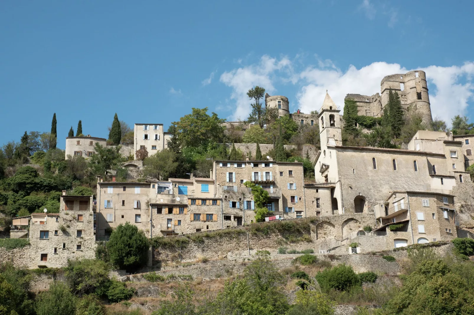 Au château près du Ventoux V-Gebieden zomer 1km