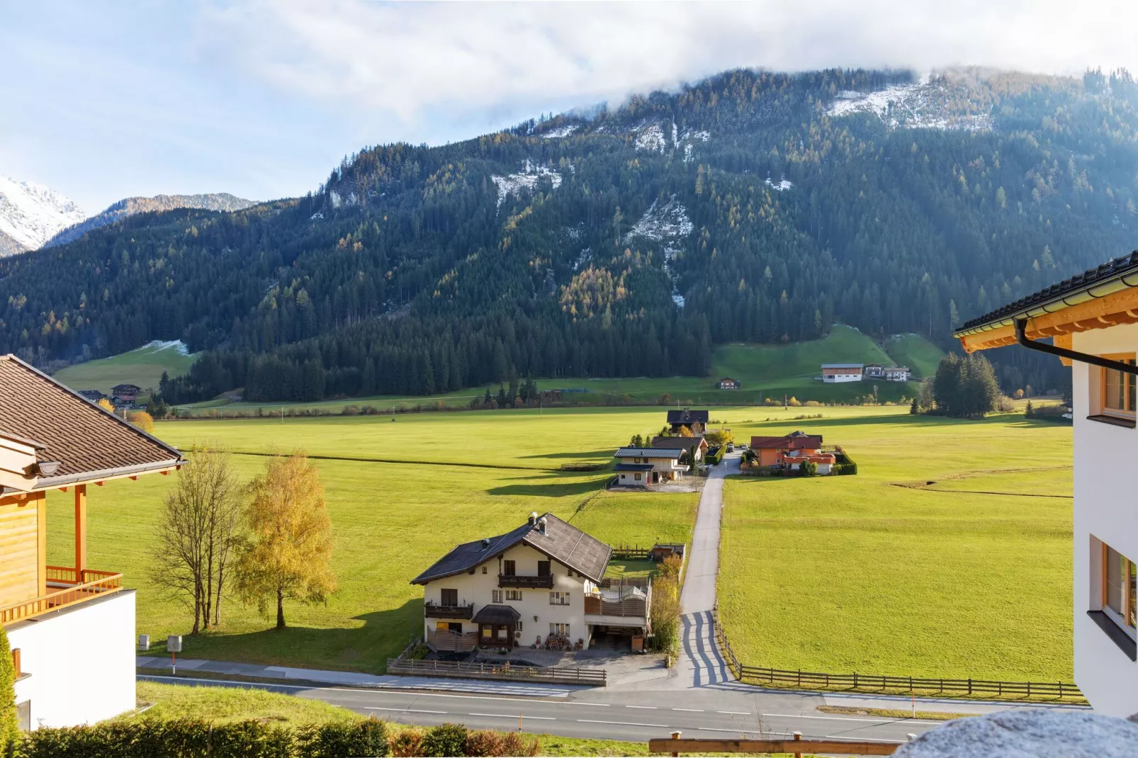 Salzach Appartement Wald-Uitzicht zomer