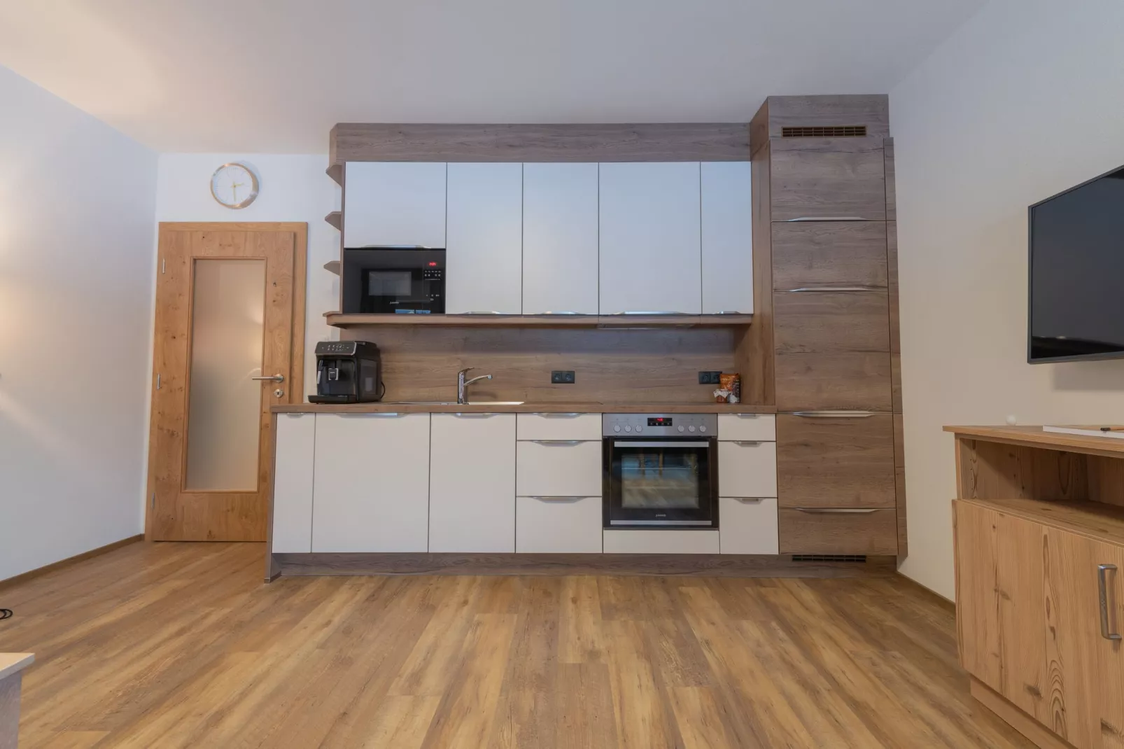 Salzach Appartement Wald-Keuken