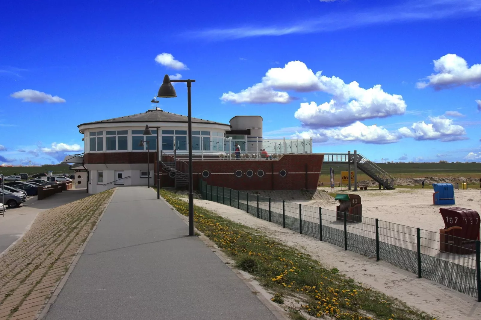 Gemütliche Nordsee-Wohnung in Neßmersiel mit Garten und Feldblick-Gebieden zomer 5km