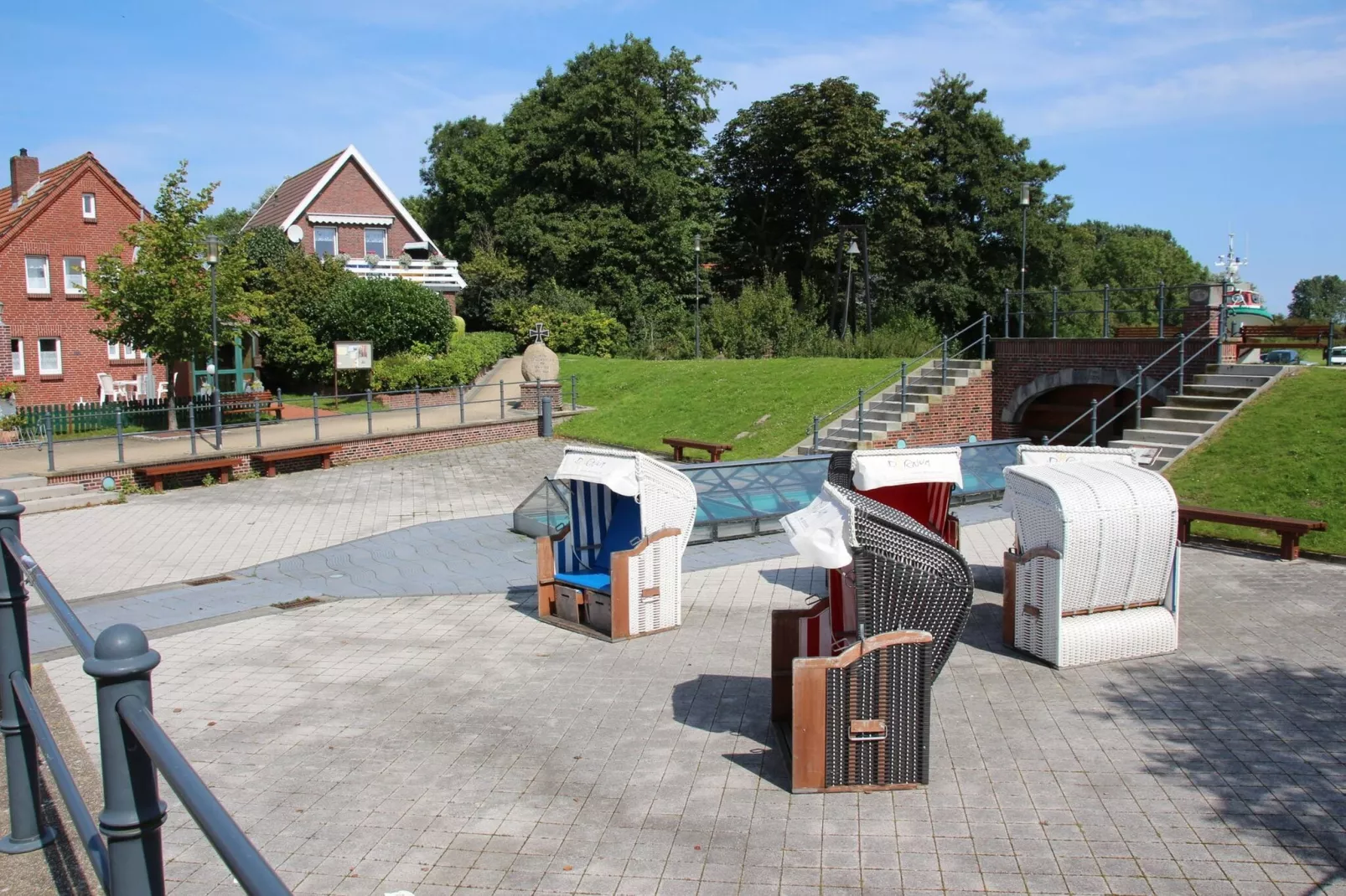 Doppelhaushälfte in Schwittersum-Gebieden zomer 5km