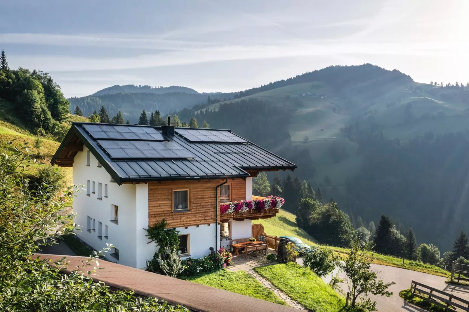 Durchholzhof-Buitenkant zomer