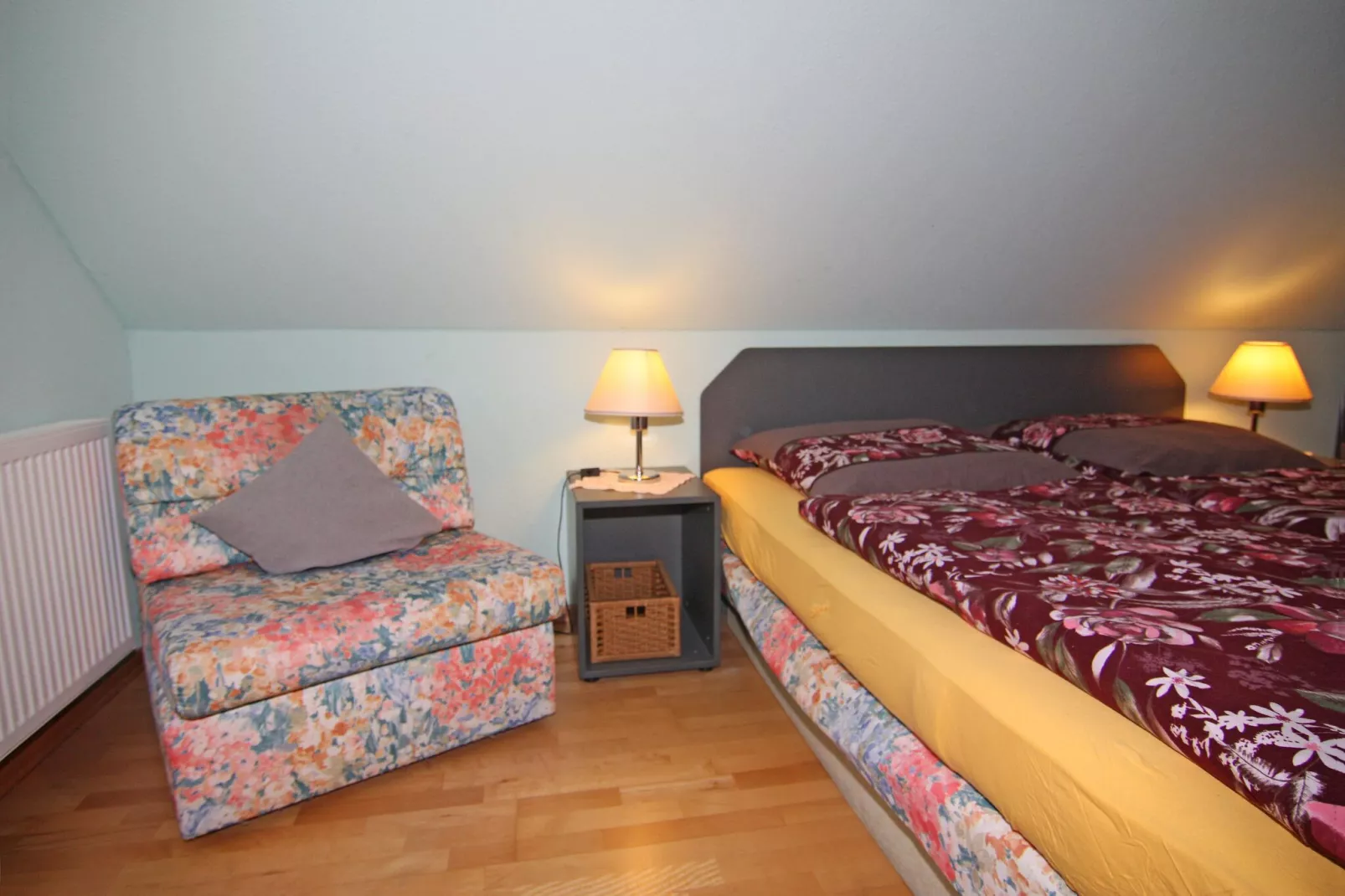 Appartementhaus Dierhagen 3-Raum-App 60 qm 6 Pers-Slaapkamer