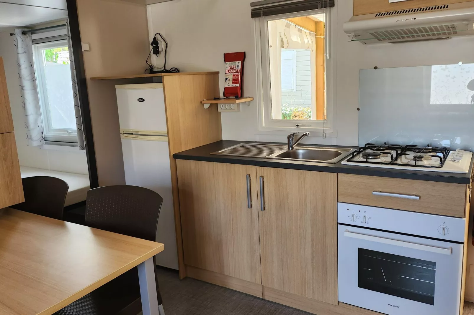 Mobil home 6pax   clim-Keuken